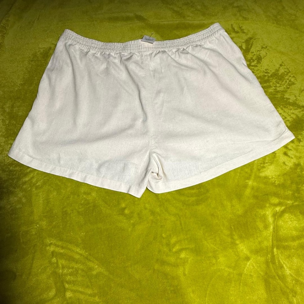 NWT J.Crew Linen Blend Drawstring Shorts - Picture 7 of 8